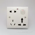 Plastic Bangladesh 8 Pin Wall Switch Socket